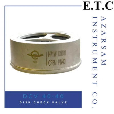 Disk Check Valve DCV 40-40