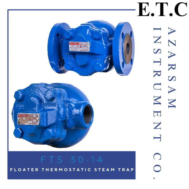 Floater Thermostatic Steam Traps FTS 30-14