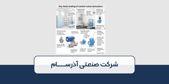 فاکتورهای موثر در انتخاب اکچویتور کنترل ولو